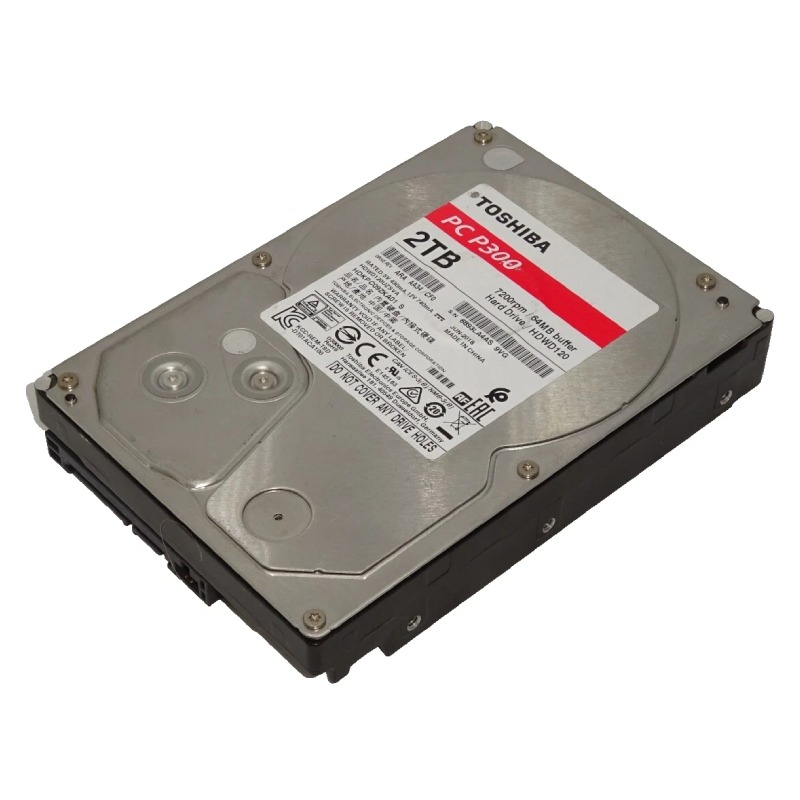 Toshiba 2TB 3.5 Inch SATA Desktop Internal HDD